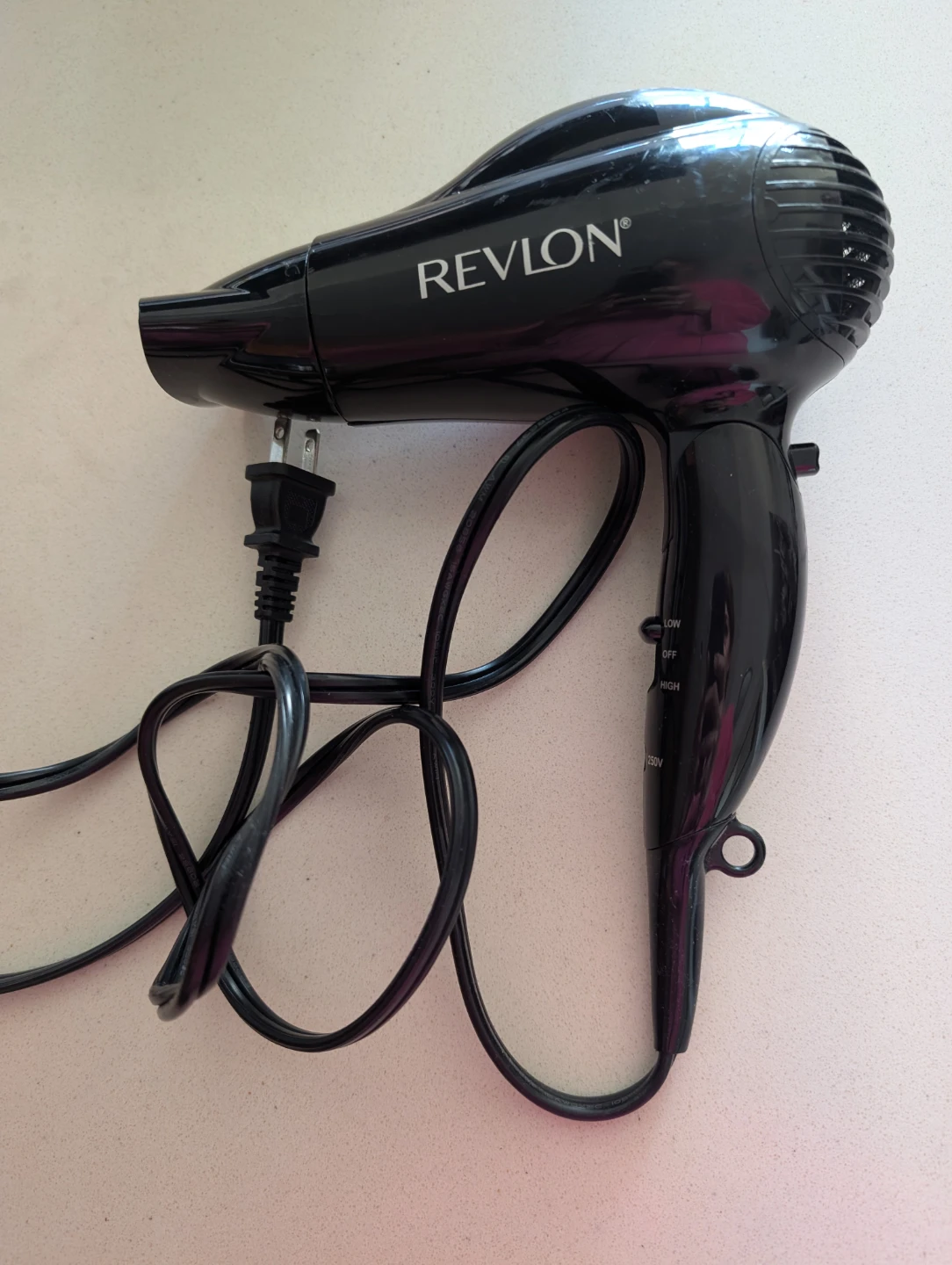 Full functionality Revlon Black Hair Dryer