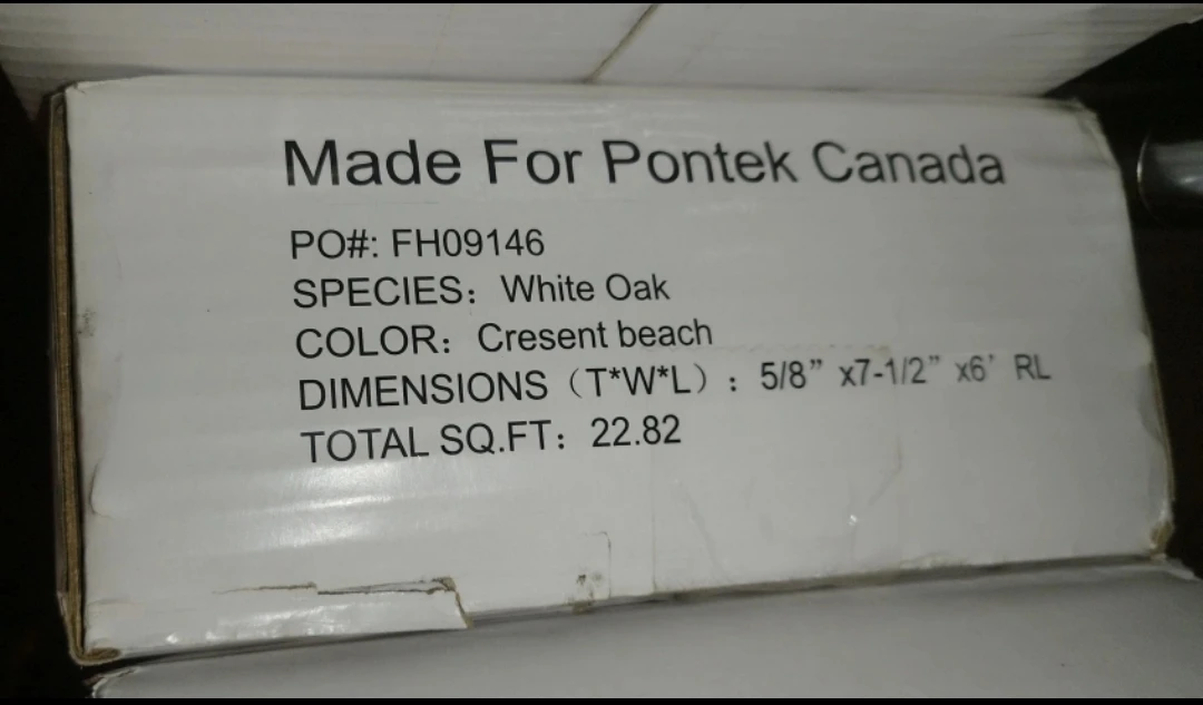 White Oak Engineered Flooring - Crescent Beach Color - photo 3