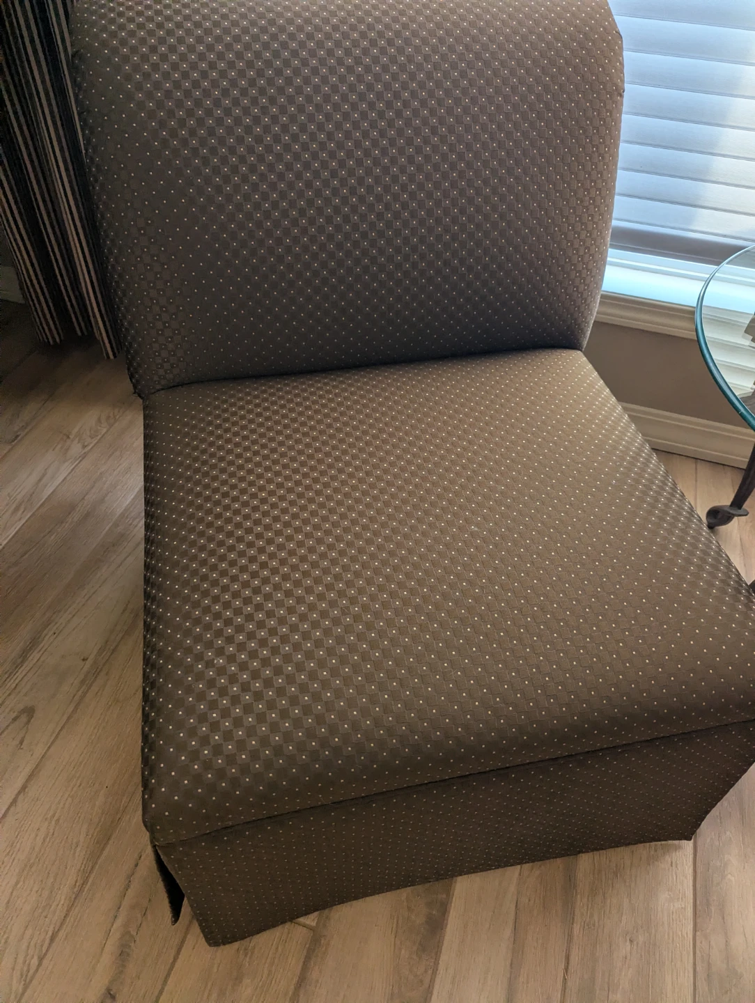 Brown Accent Chair pair of matching