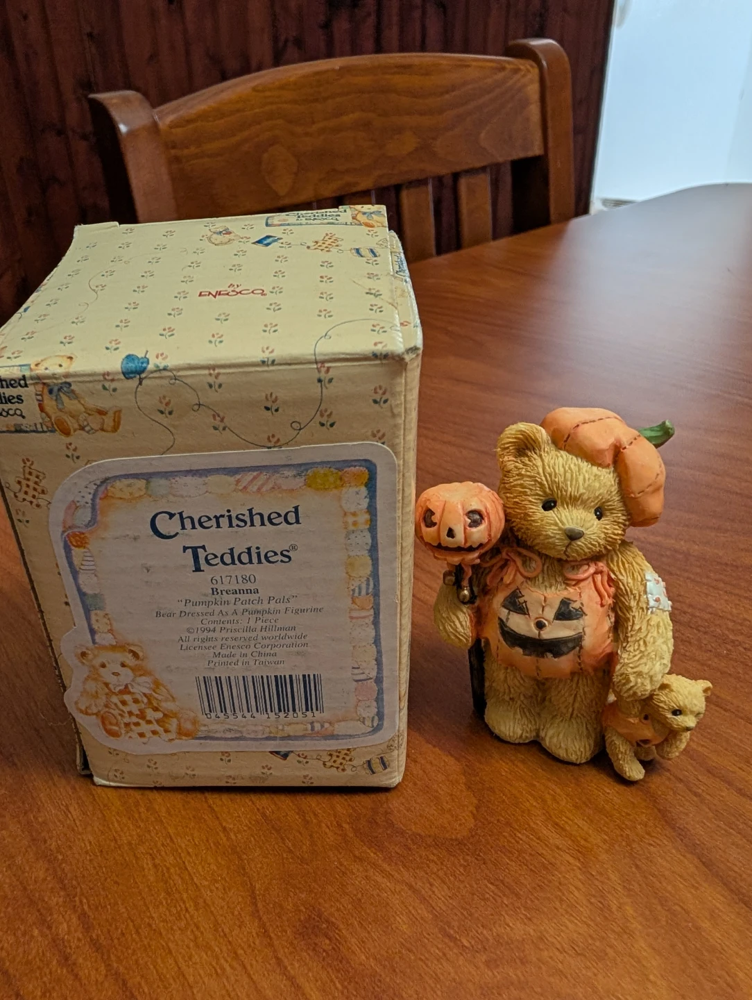 Cherished Teddies Breanna "Pumpkin Patch Pals" Figurine