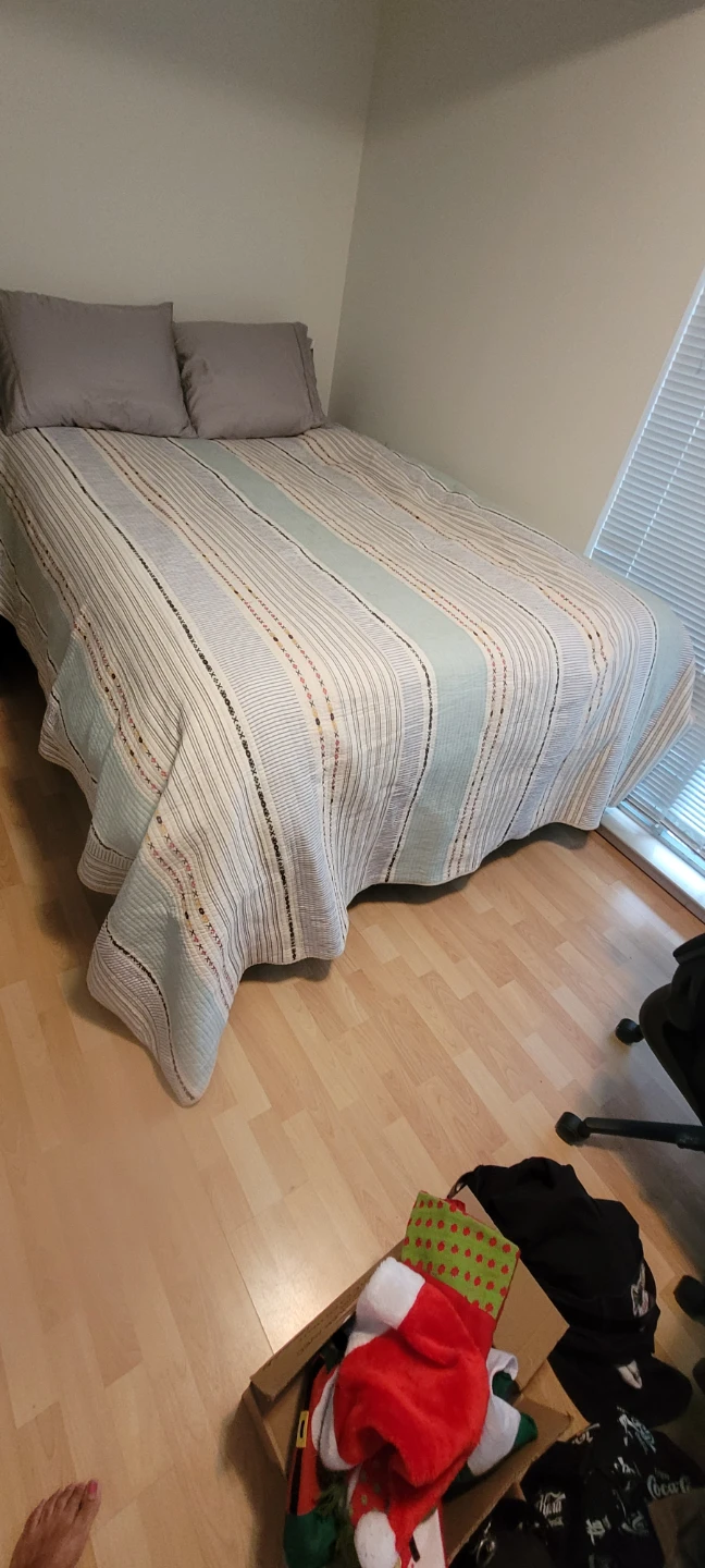 Quilted cotton bedspread king size