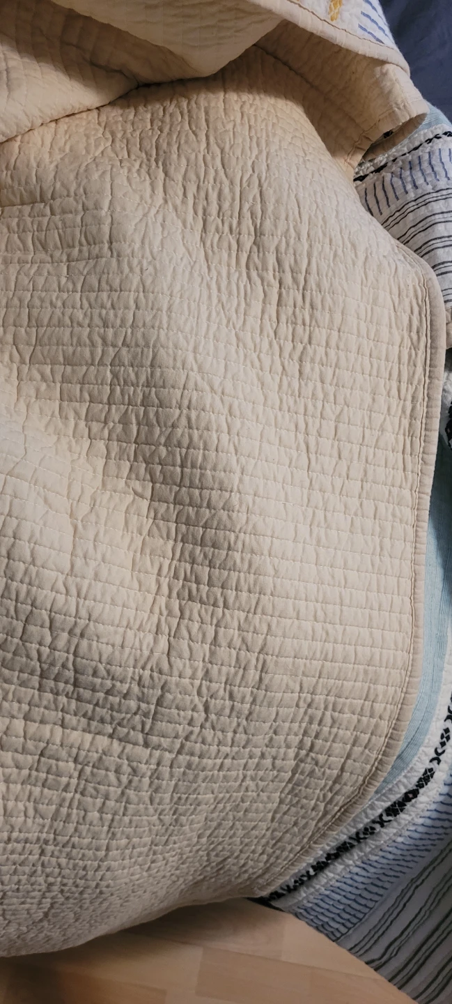 Quilted cotton bedspread king size - photo 3
