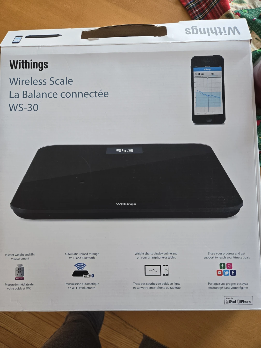 Withings WS-30 Wireless Scale - Like New!
