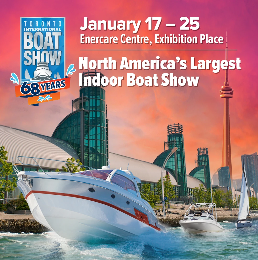 Toronto Boat Show Tickets Jan 17-25, 2026 ; 4 tickets