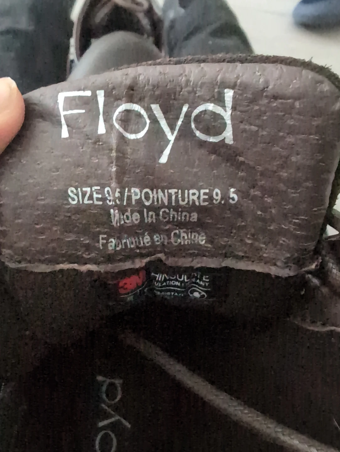 Floyd Brown Leather Boots - Size 9.5 - photo 5