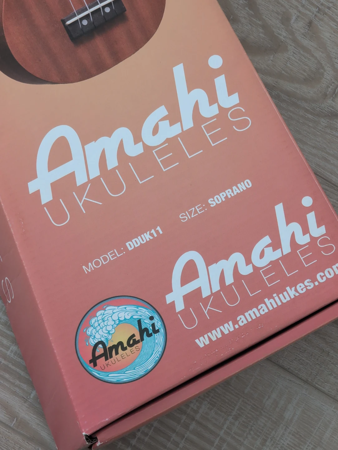 Amah Ukulele DDUK11 Soprano with Box - photo 2