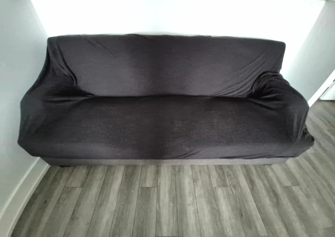 Dark Grey Sofa Cum Bed with cover - photo 3