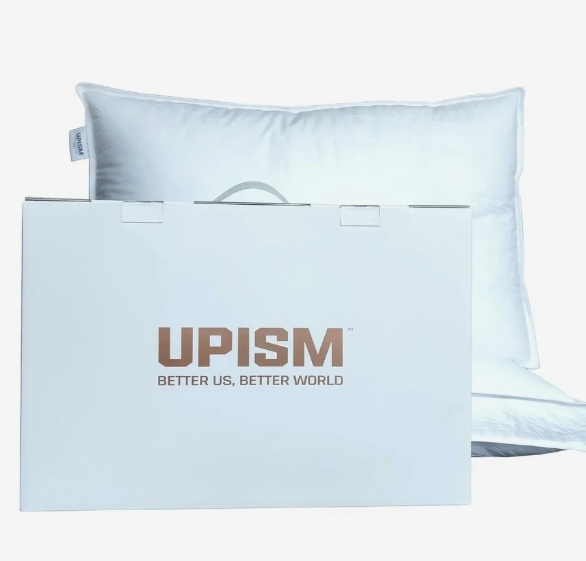 UPISM White Down Alternative Pillows (Set of 2)QUEEN