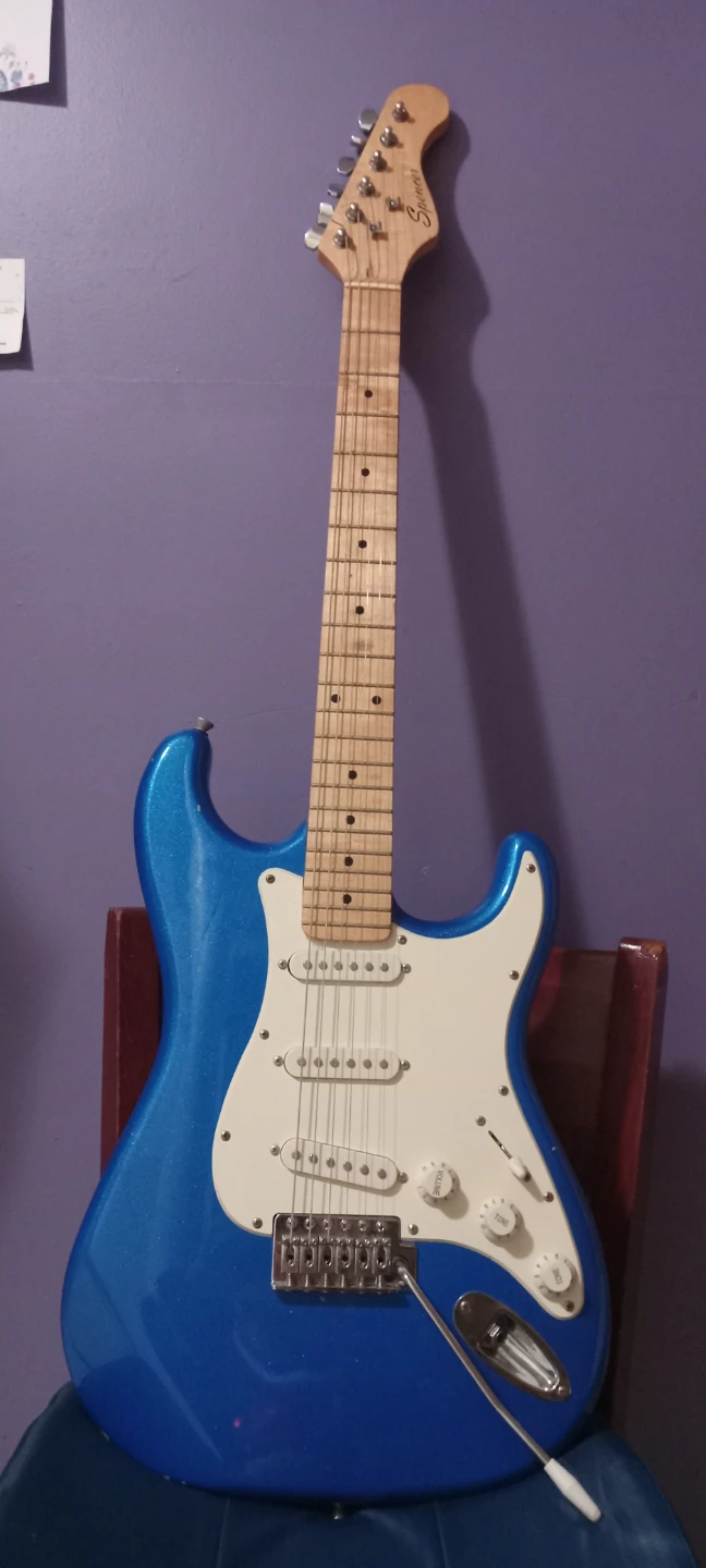 Spencer Electric Guitar - Blue - photo 4