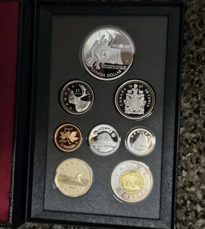 1972 Summit Series Proof Coin Set - photo 4