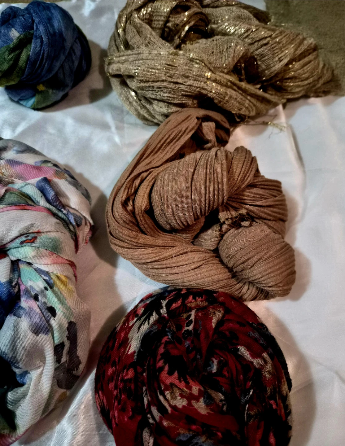 Assorted Scarves - Various Colours & Patterns - photo 5