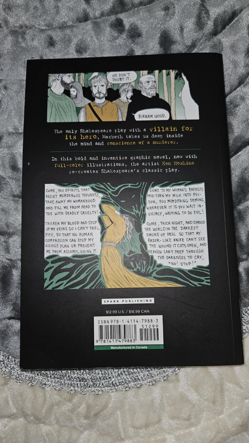 No Fear Shakespeare: Macbeth Graphic Novel - photo 2
