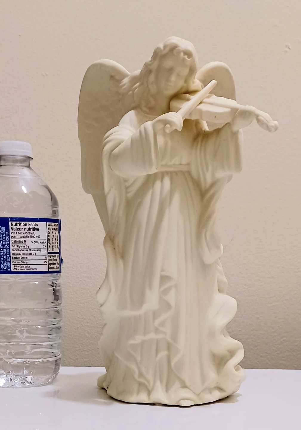 Partylite Cherub Playing Violin Candle Holder