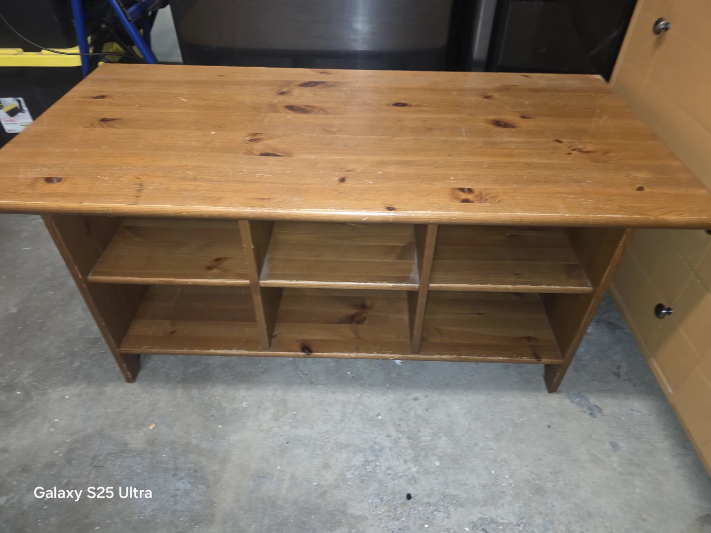 Wooden Coffee Table with Storage - photo 3