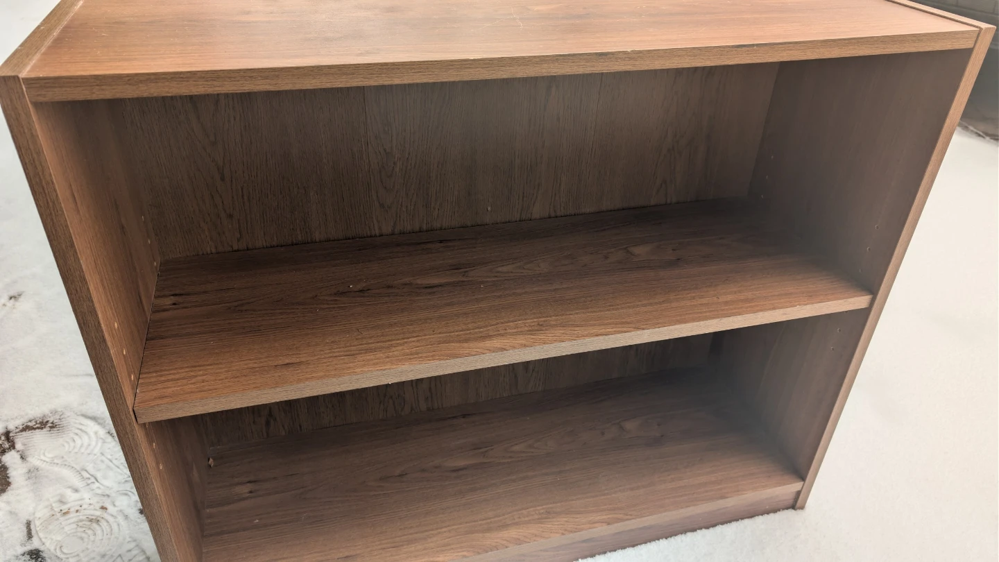 Brown Wooden shelf - photo 2