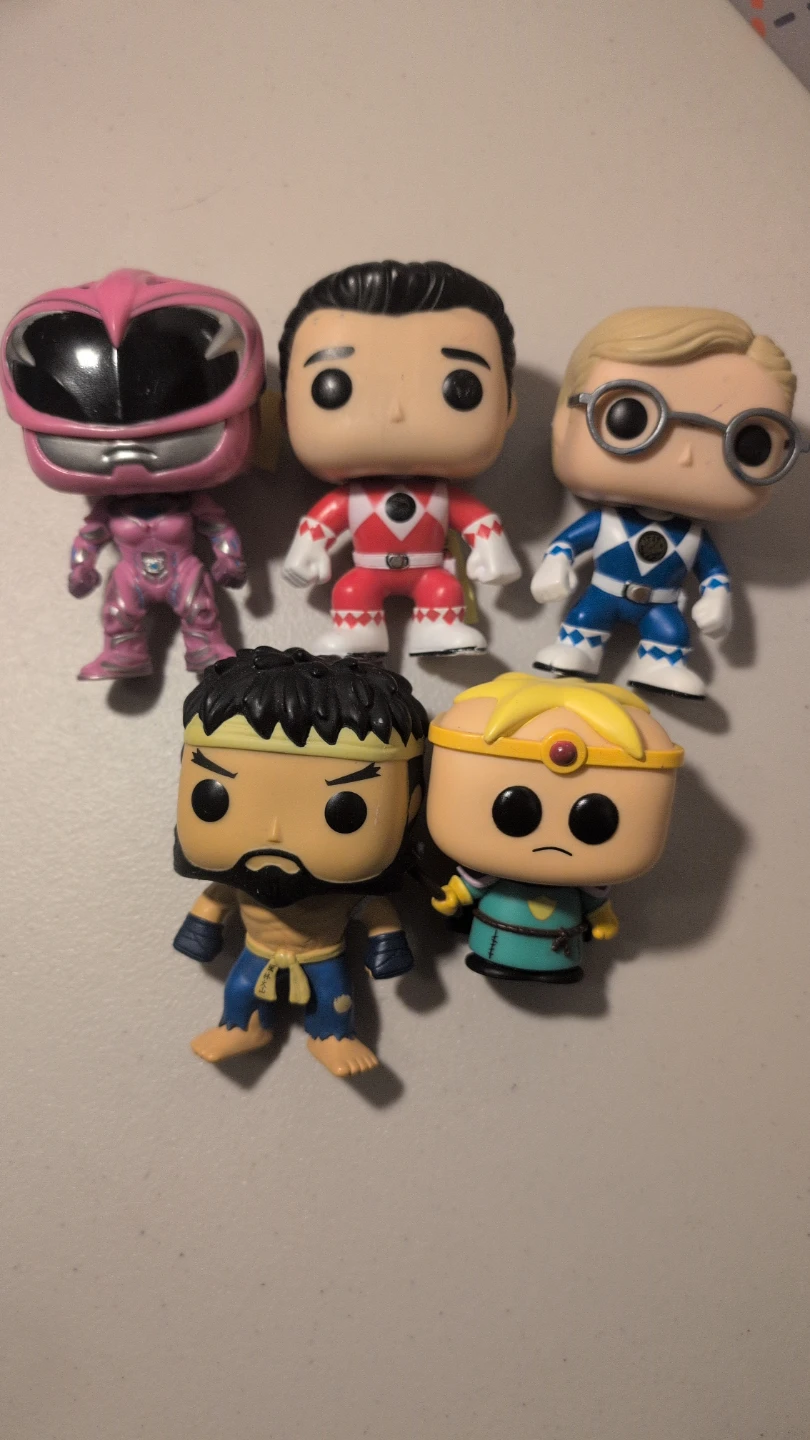 Funko Pop Figures - Power Rangers & More!