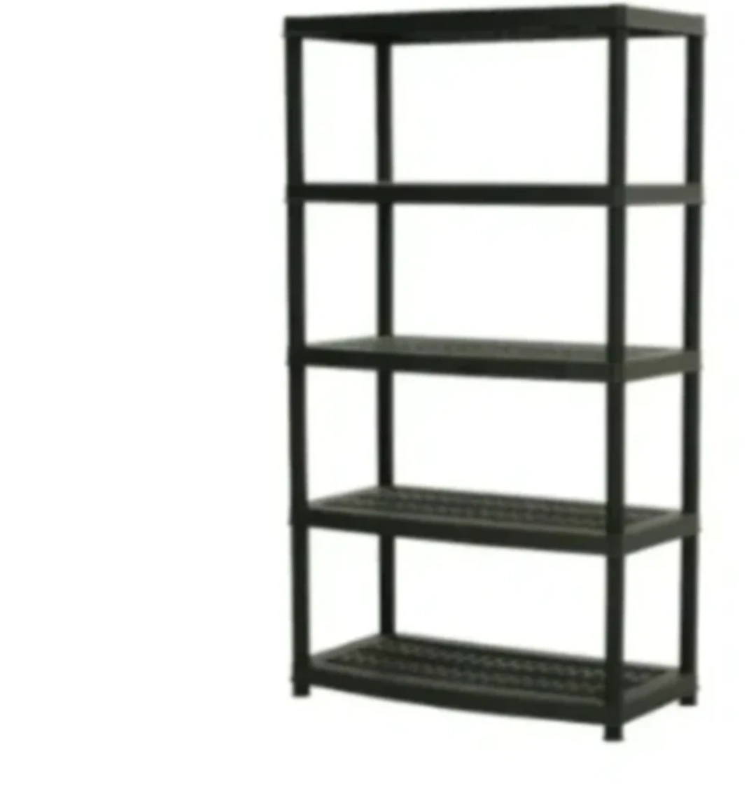 Black 5-Tier Shelving Unit - 1 left! - photo 2