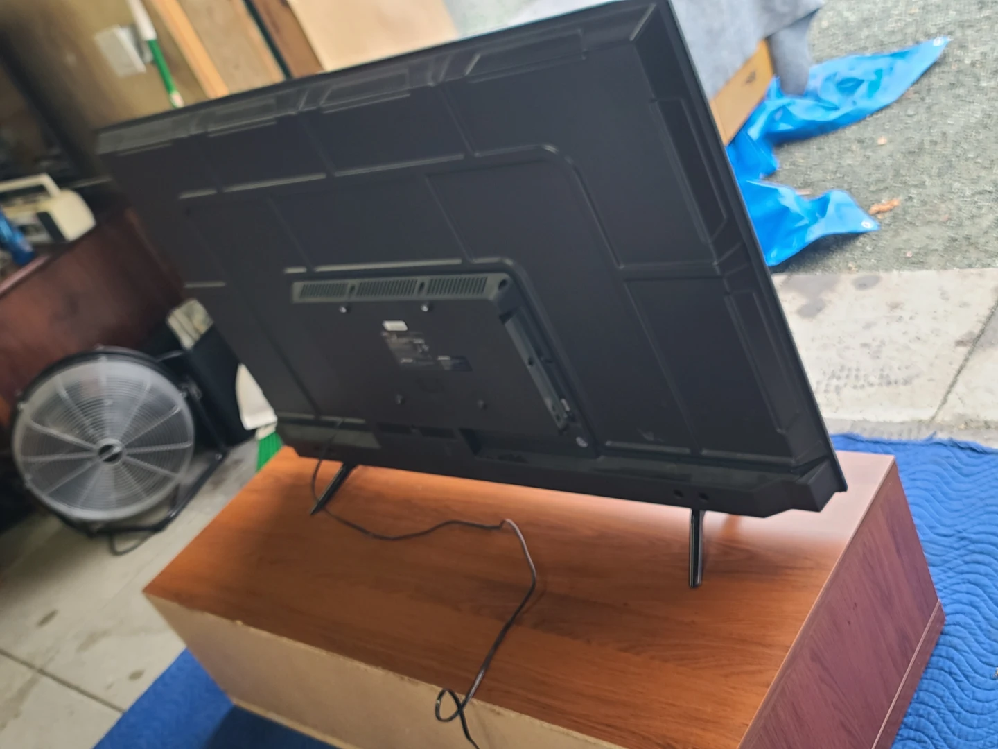 Wood TV Stand with Drawers - photo 5