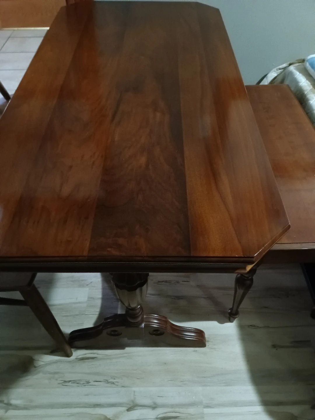 Wooden Dining Table and Chairs Set - photo 2