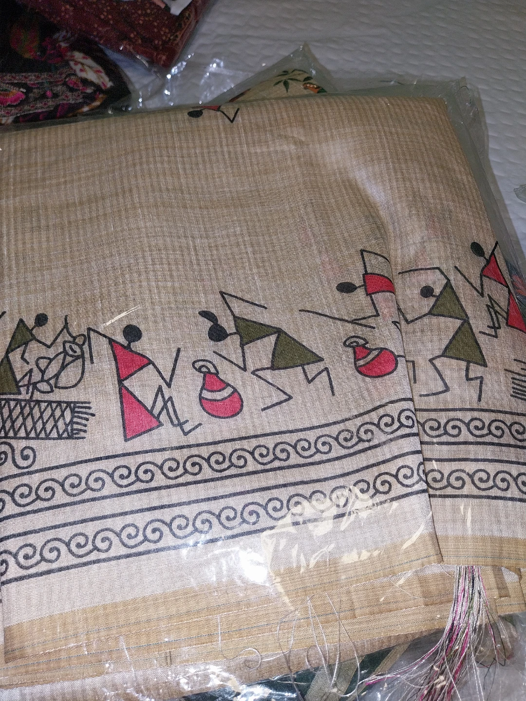 Assorted Indian Print Sarees - photo 3
