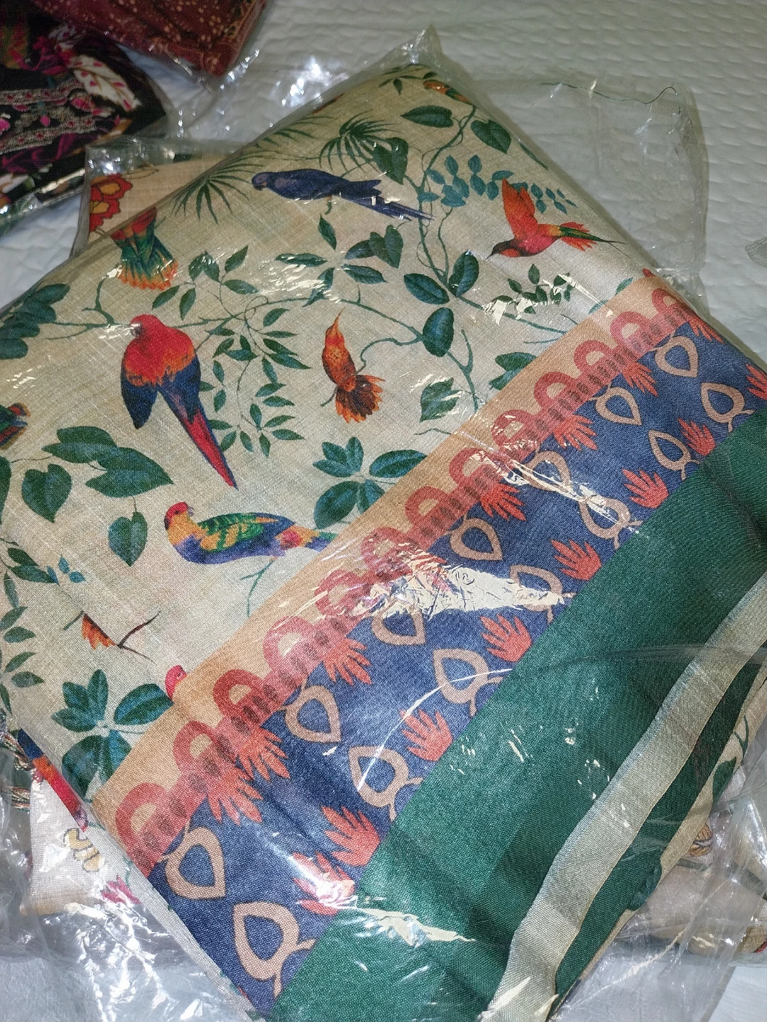 Assorted Indian Print Sarees - photo 4