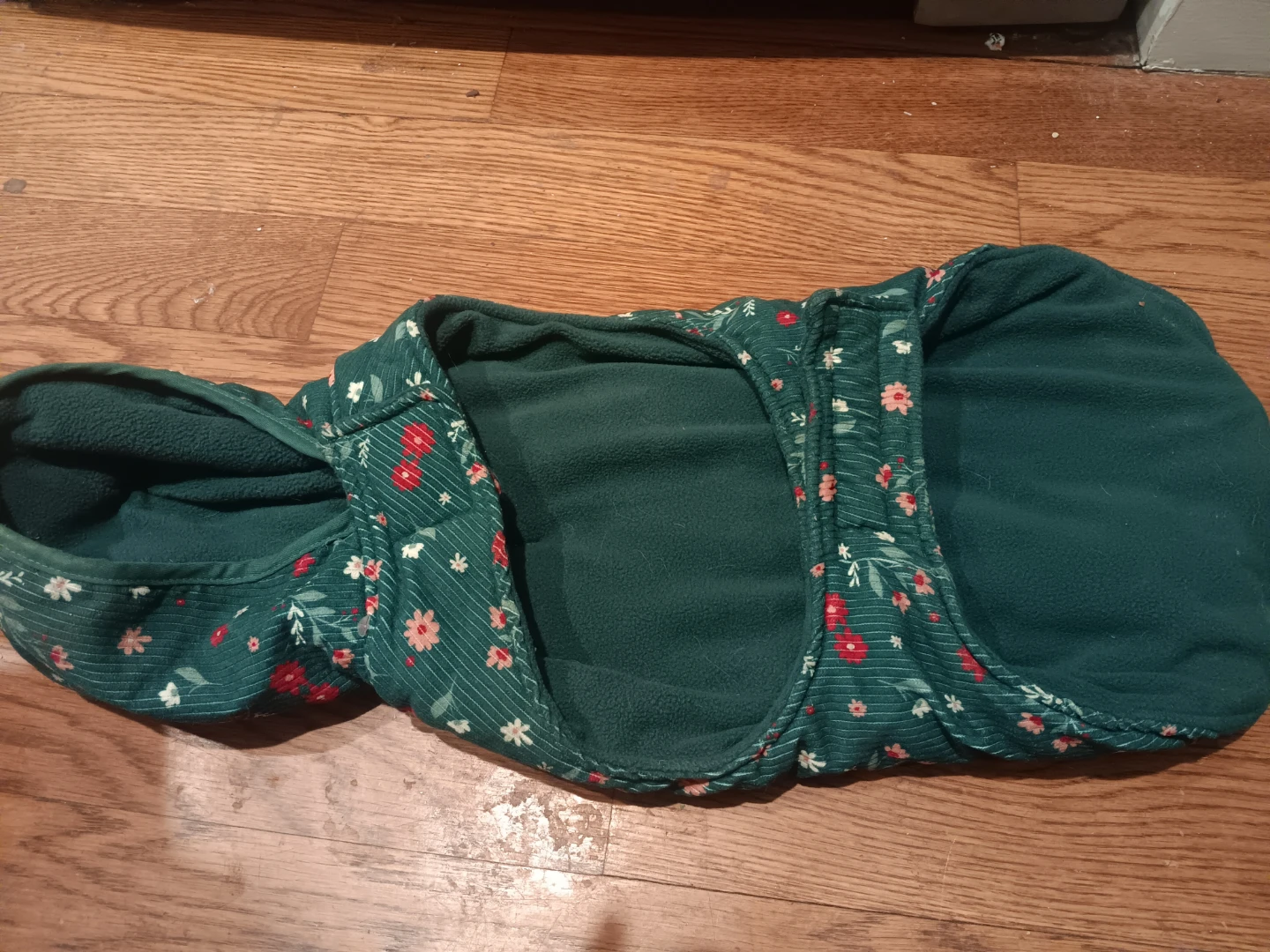 Floral Dog Coat - Size Small - photo 2