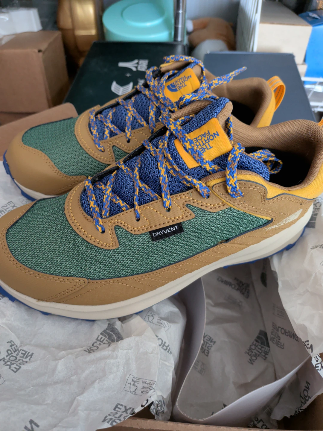 The North Face Youth Fastpack Hiker WP Boots - Size 7