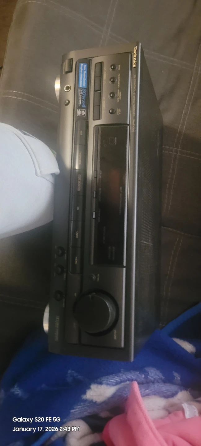 Technics SA-EX320 AV Control Stereo Receiver