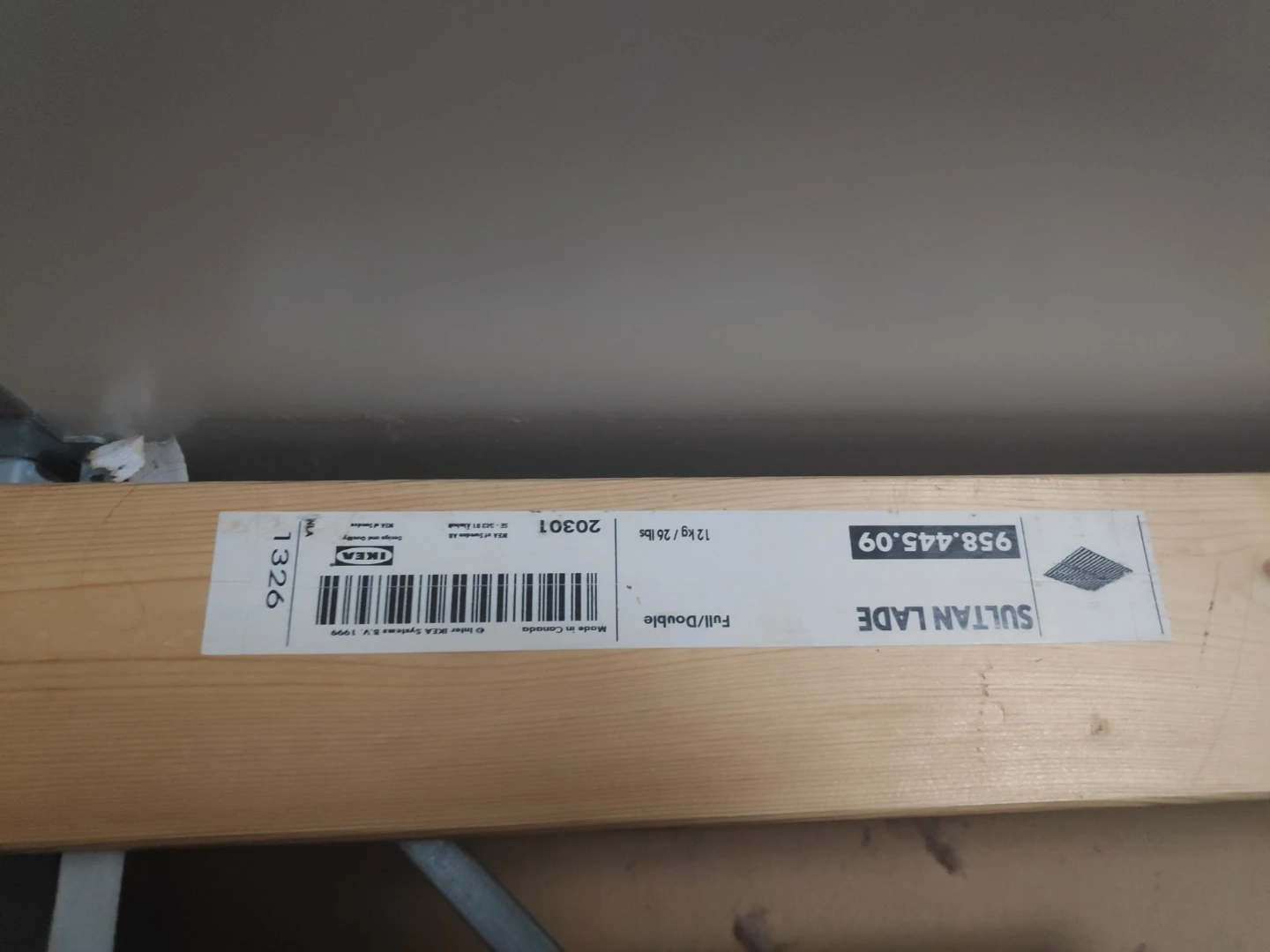 IKEA Mattress + Bed Frame - Full/Double Size - photo 4