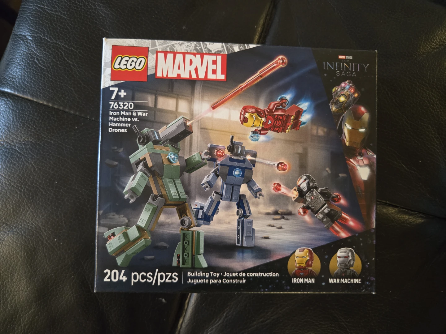 LEGO Marvel Iron Man & War Machine vs. Drones 76320