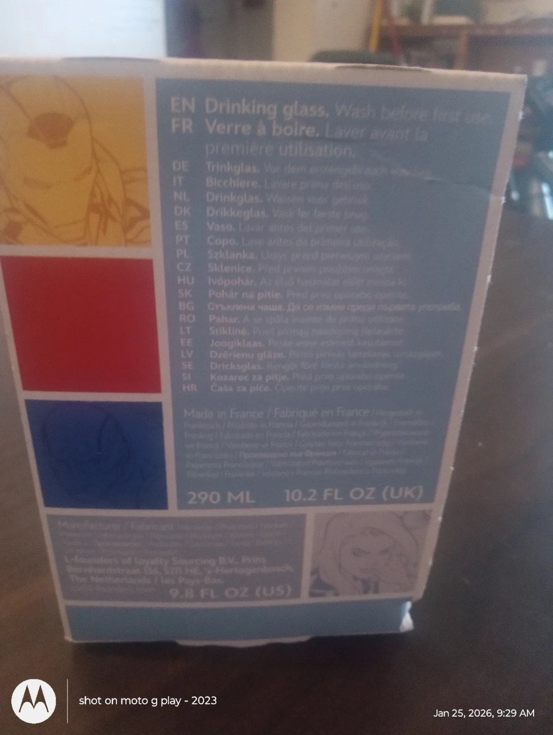 Marvel Iron Man Drinking Glass - photo 3