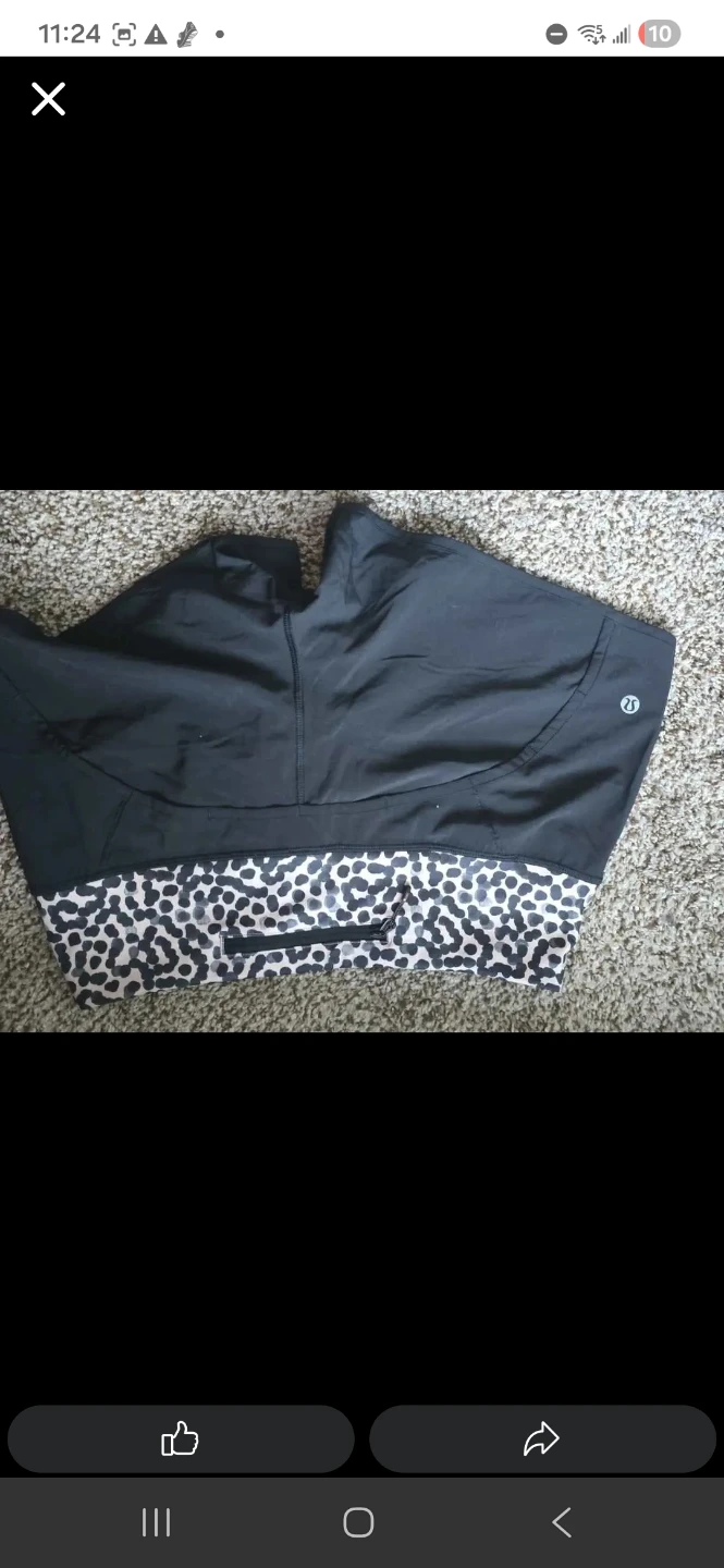 Lululemon Black Running Shorts