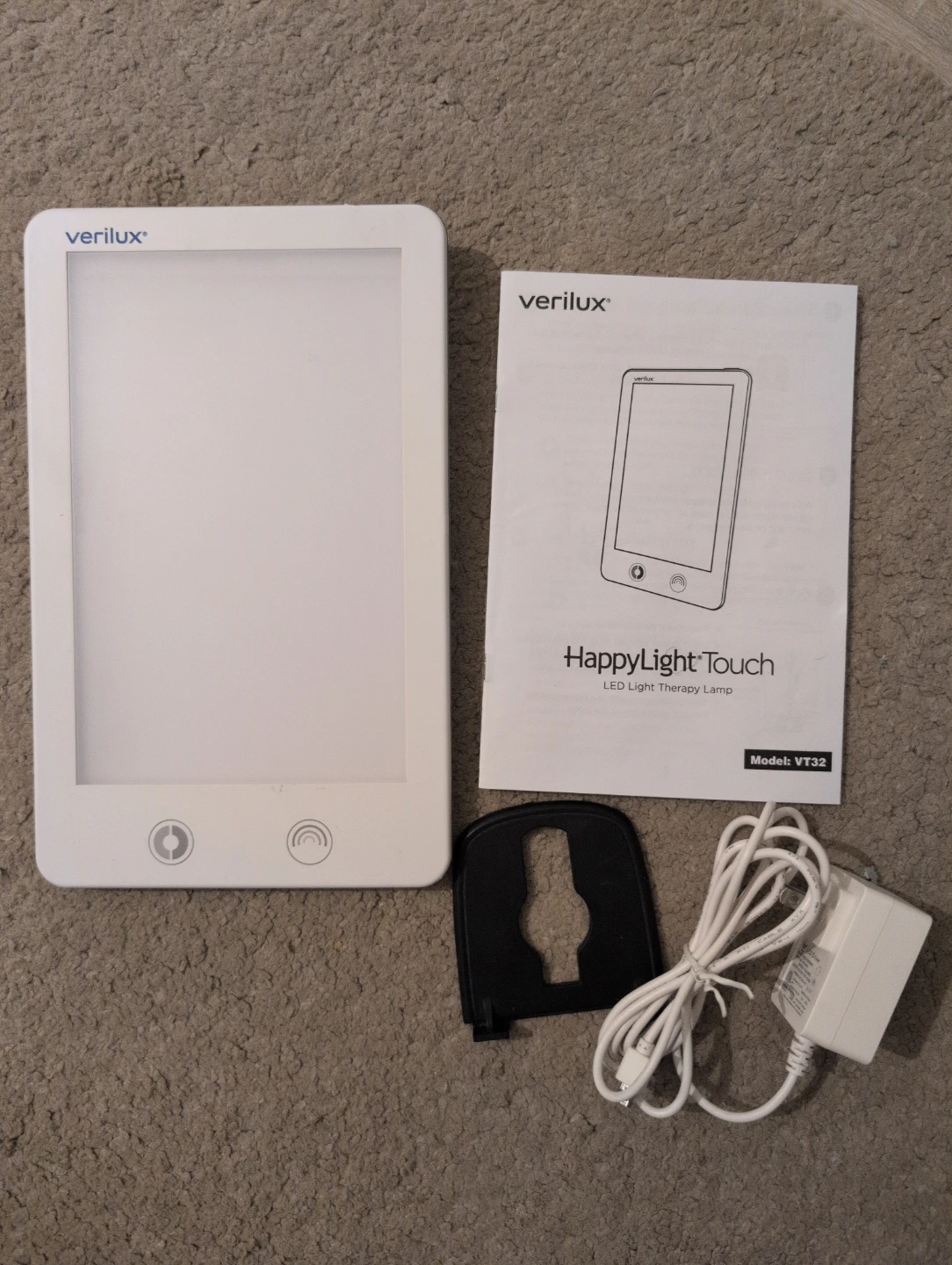 Verilux HappyLight Touch LED Light Therapy Lamp - photo 2