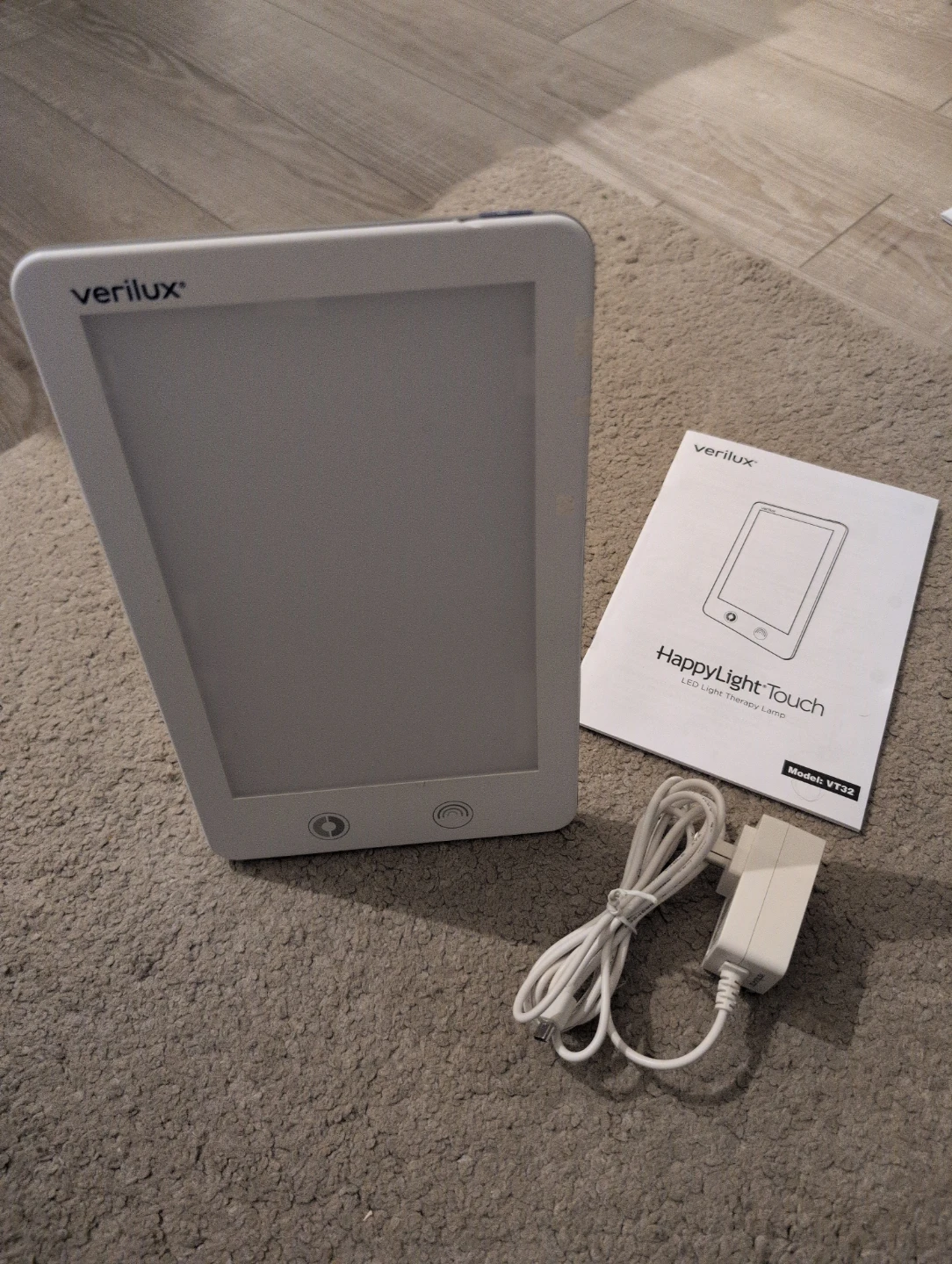 Verilux HappyLight Touch LED Light Therapy Lamp - photo 4