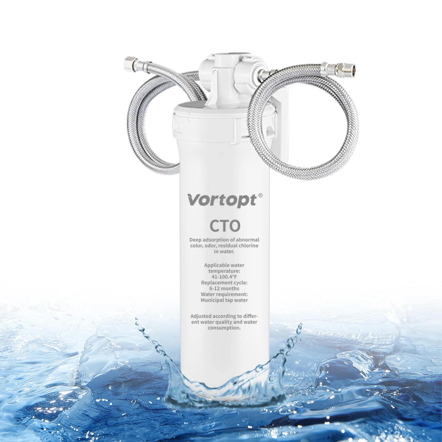 Vortopt Q9 Under Sink Water Filter System - New in Box!