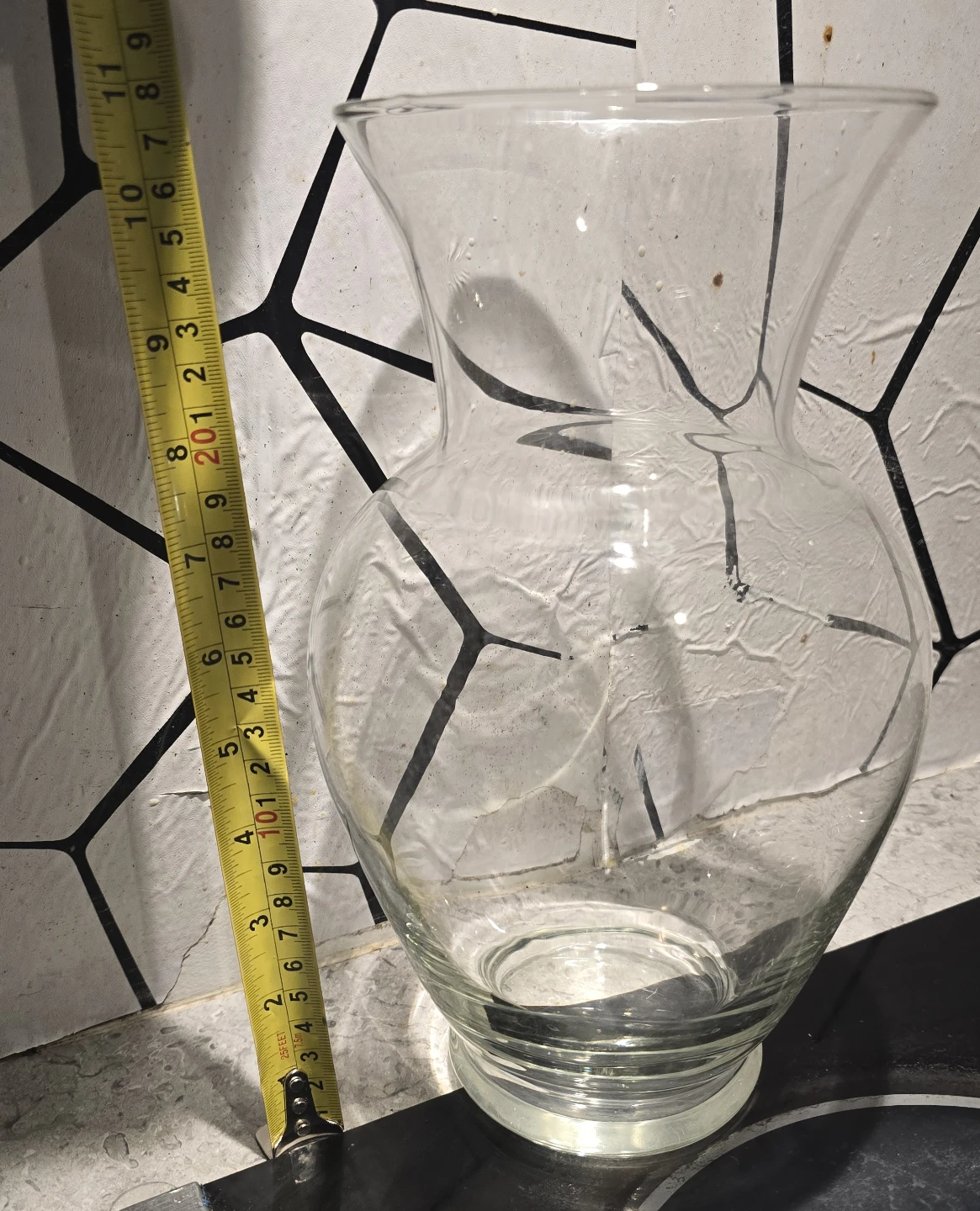 Clear Glass Vase