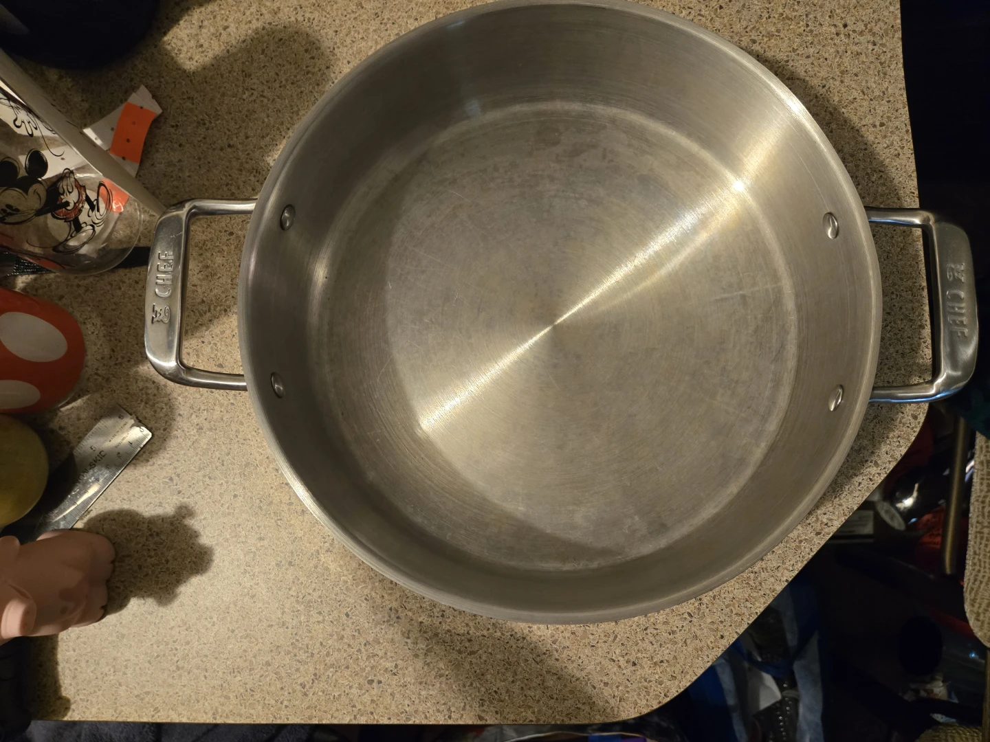Epicure Stainless Steel 12" Pot with Lid - photo 2