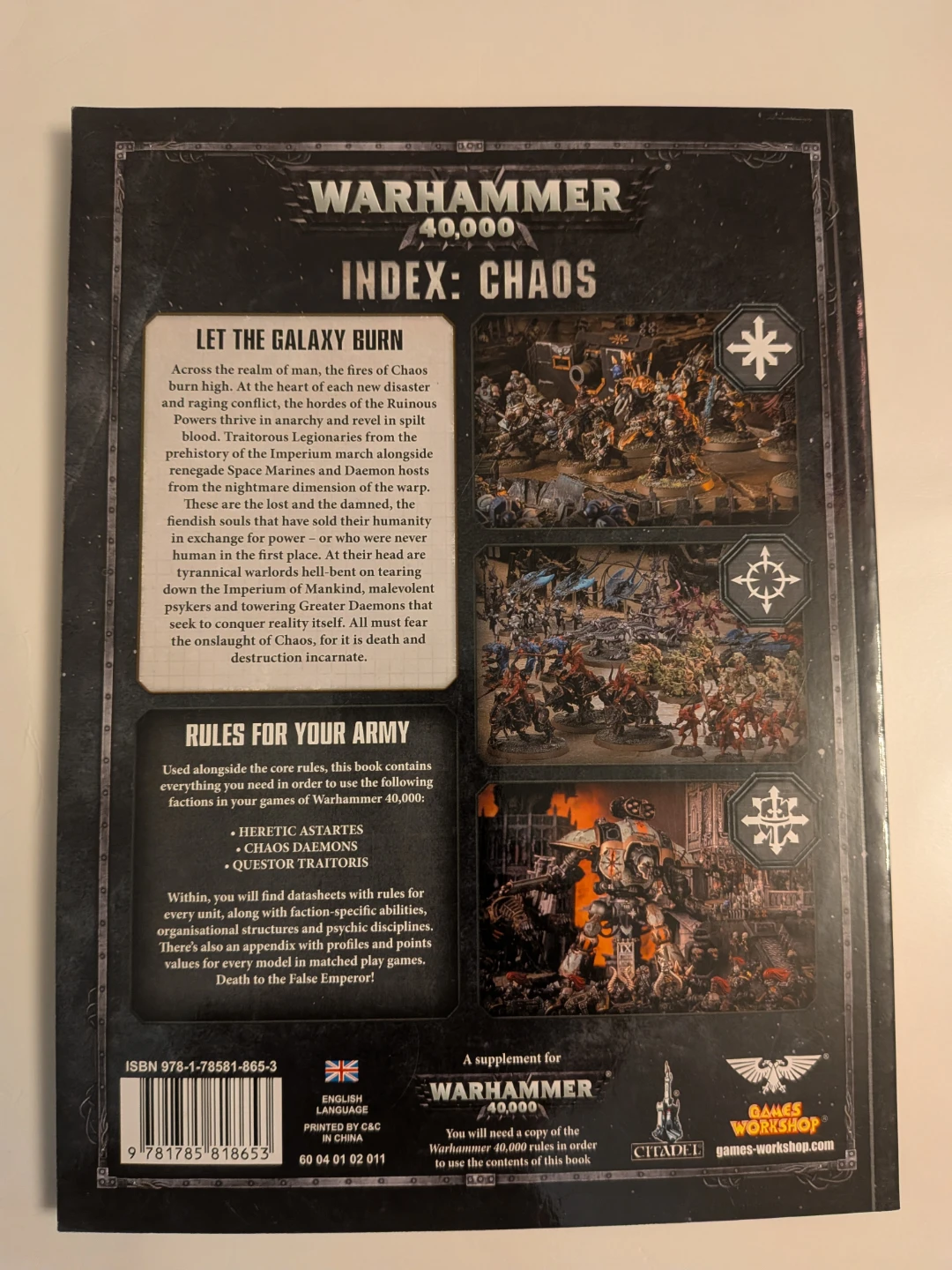 Warhammer 40,000 Index: Chaos - photo 2
