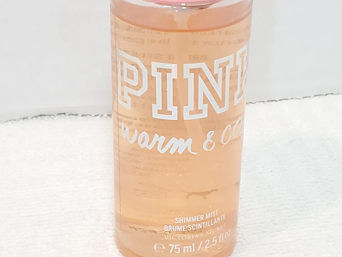 Victoria's Secret PINK Warm & Cozy Shimmer Mist 2.5 oz Bottle - photo 3