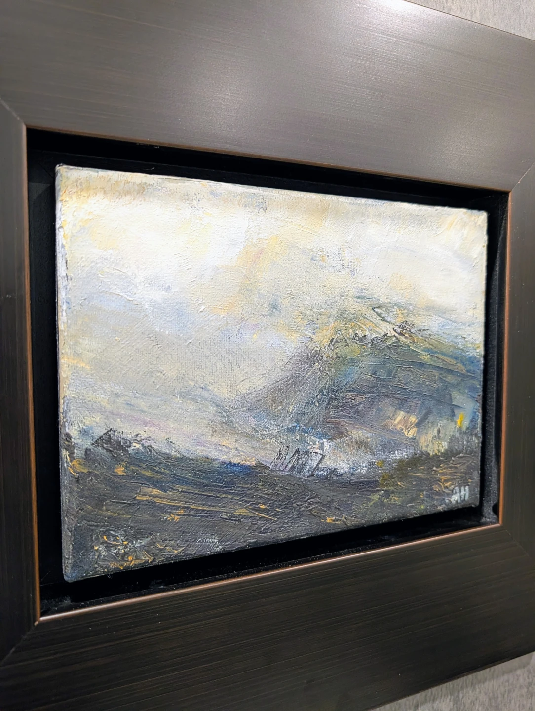 Anthony Hobbs Original Painting "Ciel et terra" 2009. Signed. - photo 2