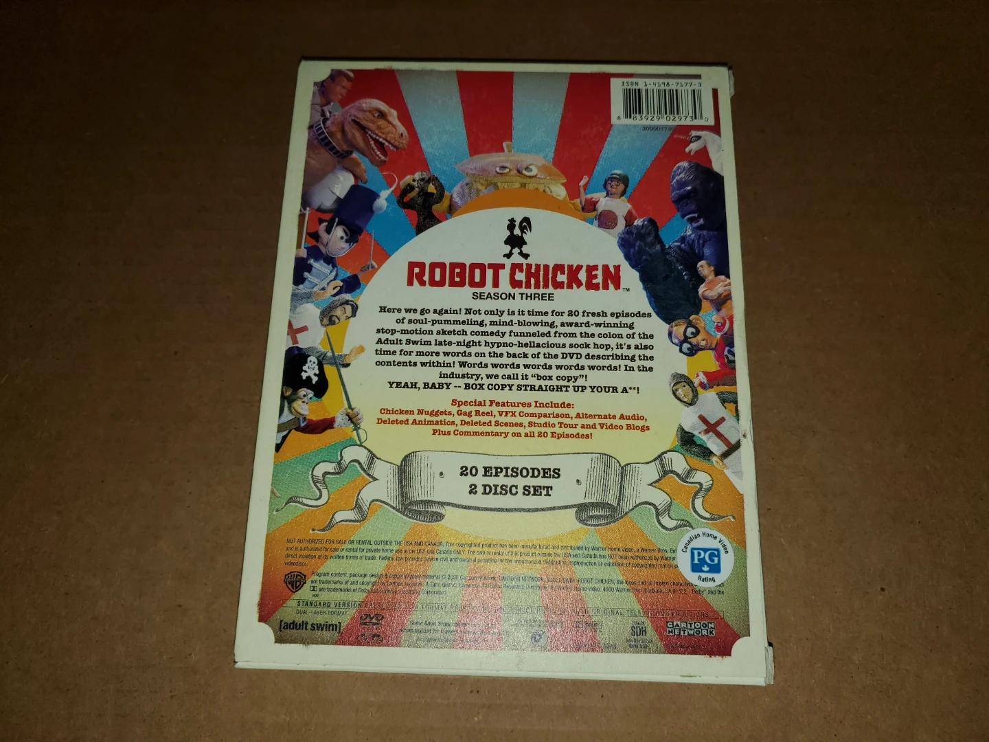 Robot Chicken Season 3 DVD (2-Disc Set) - photo 2