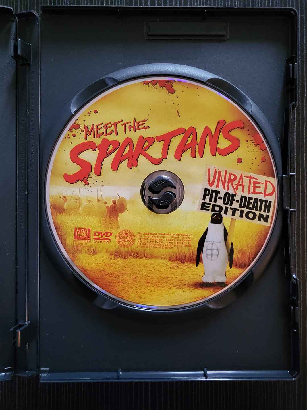 Meet the Spartans DVD - Unrated Pit-of-Death Edition - photo 3