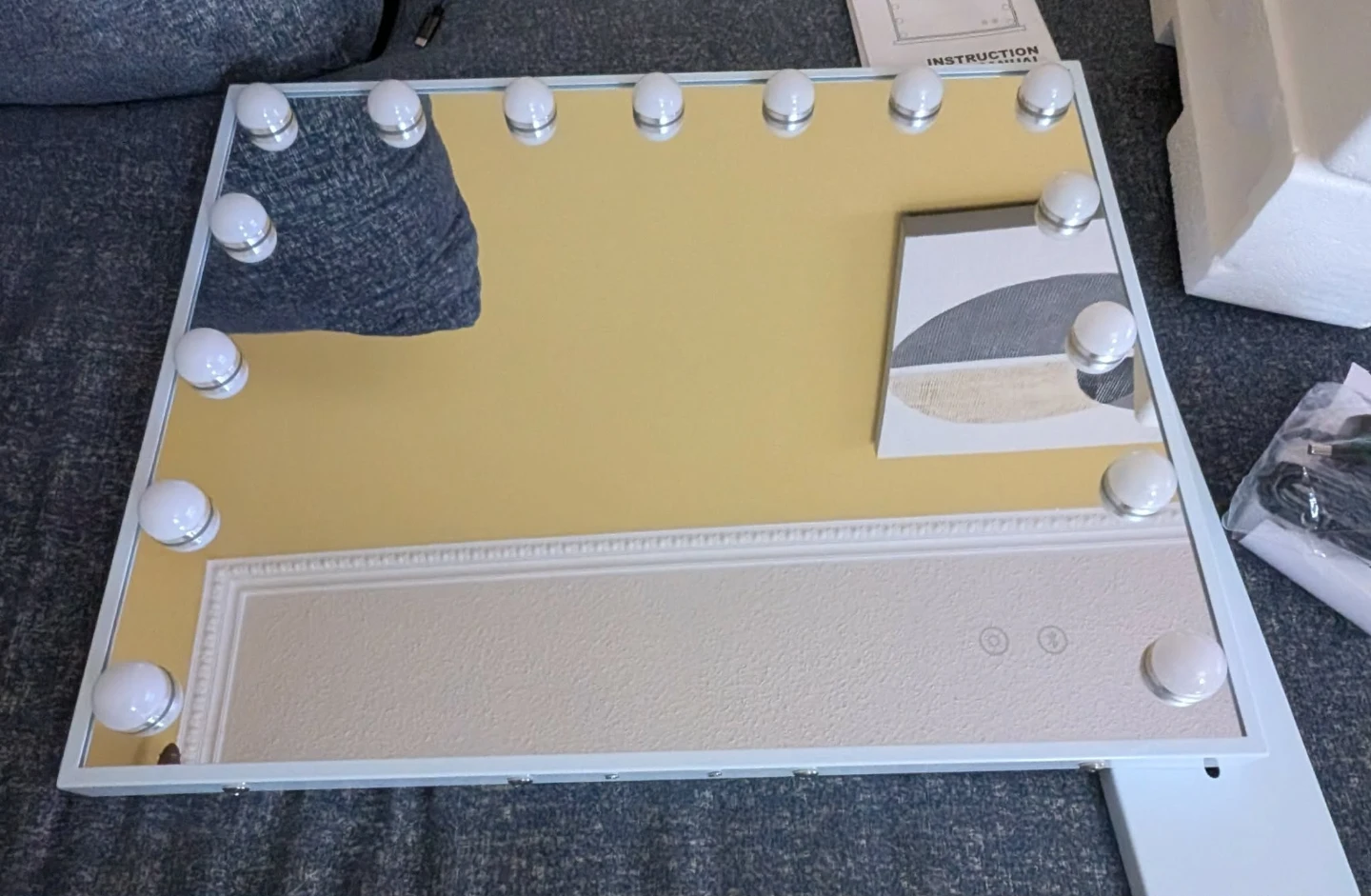 Hollywood Vanity Mirror w/ Lights - photo 2