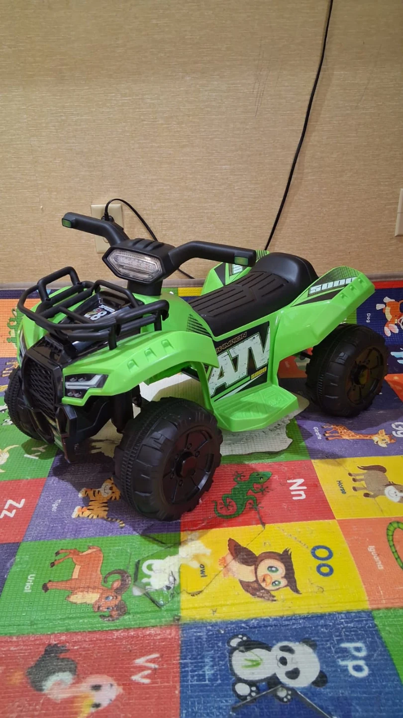 Green Kids ATV Ride-On Toy