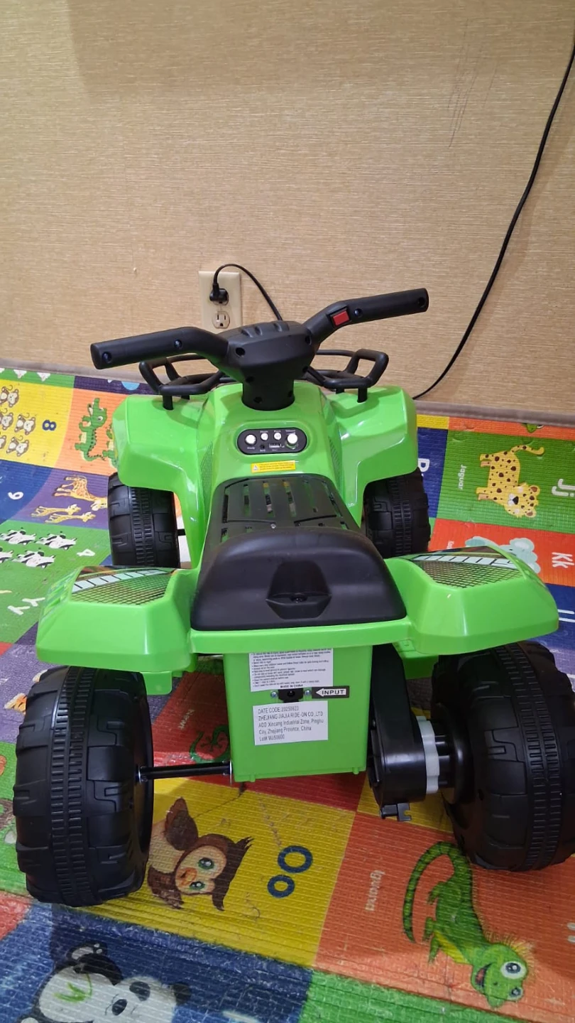 Green Kids ATV Ride-On Toy - photo 3