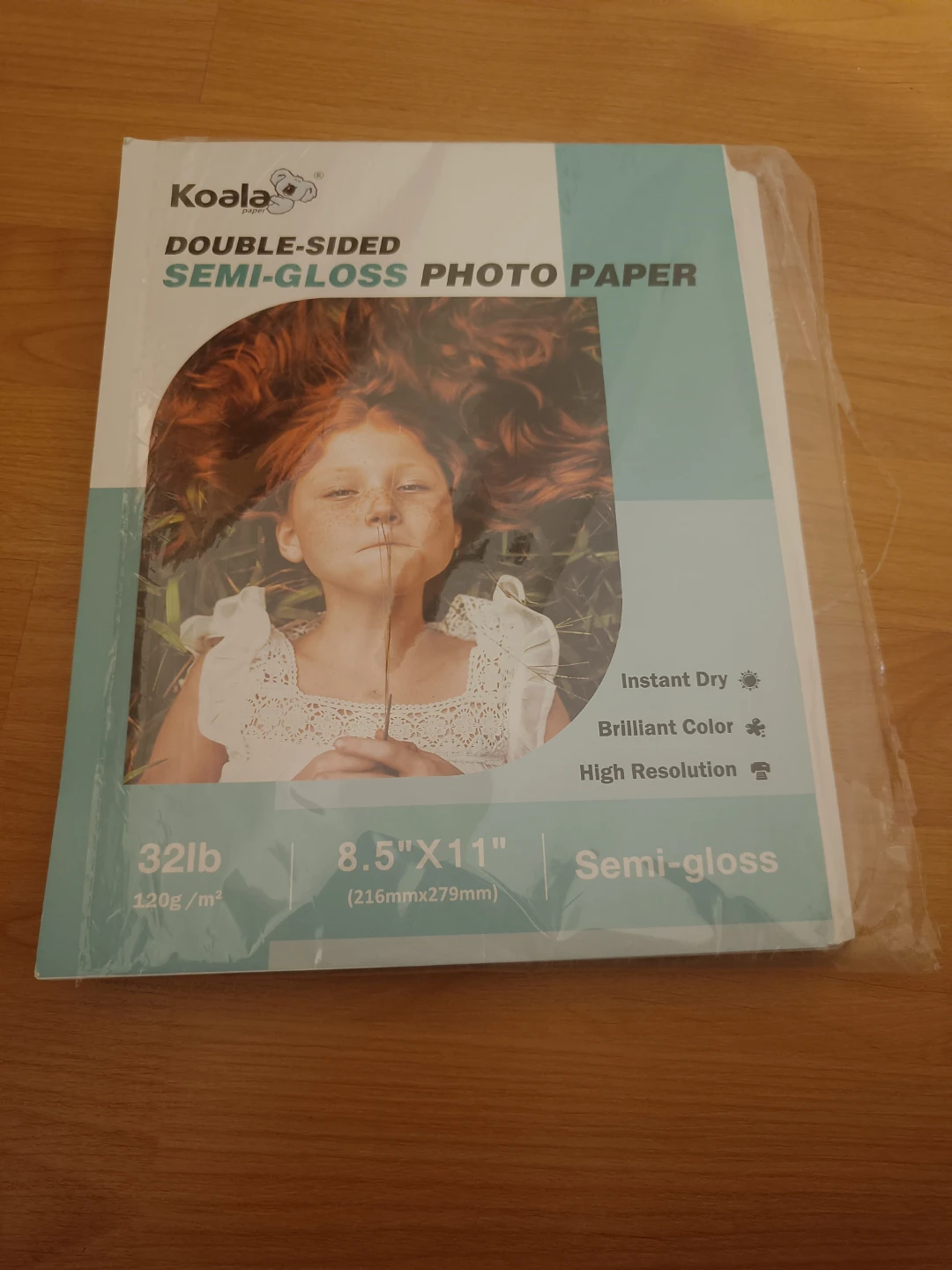 Koala Double-Sided Semi-Gloss Photo Paper 8.5"x11" 32lb