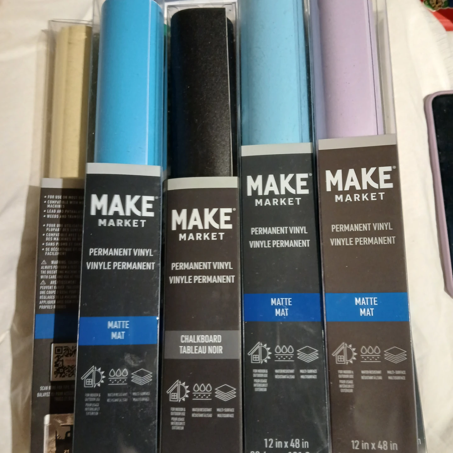 Make Market Permanent Vinyl Rolls - 12"x48"