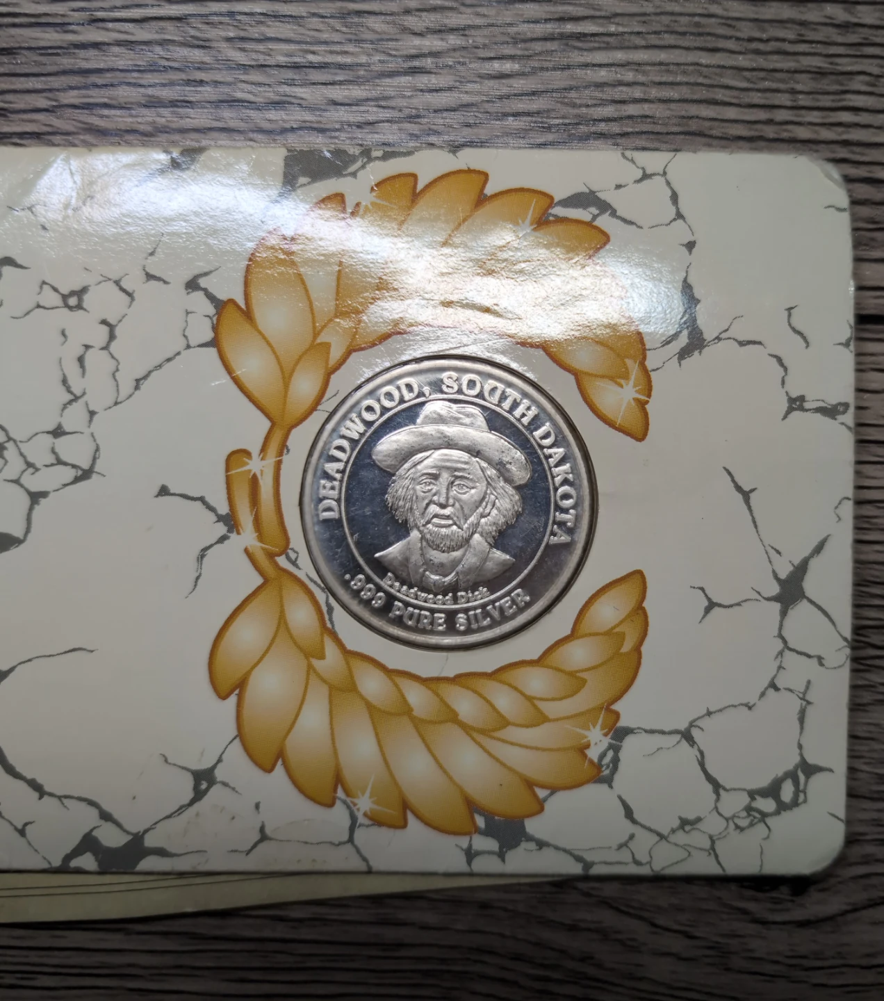 Deadwood South Dakota .999 Pure Silver Coin