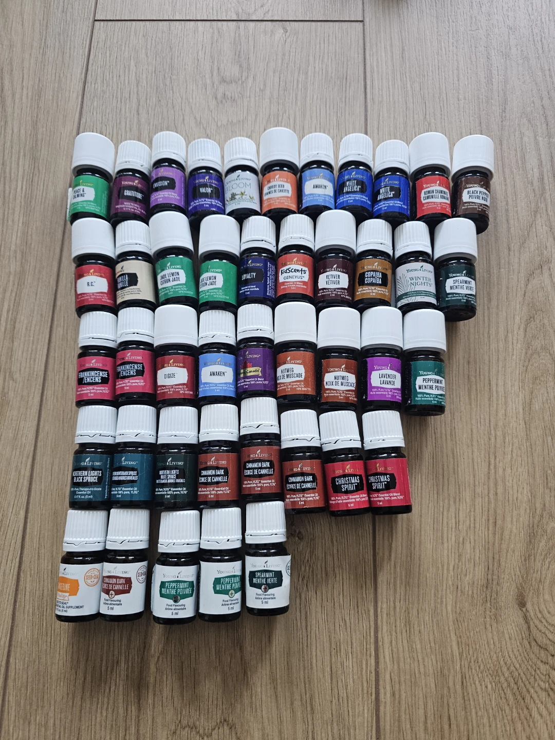 Young Living Essential Oils Collection
