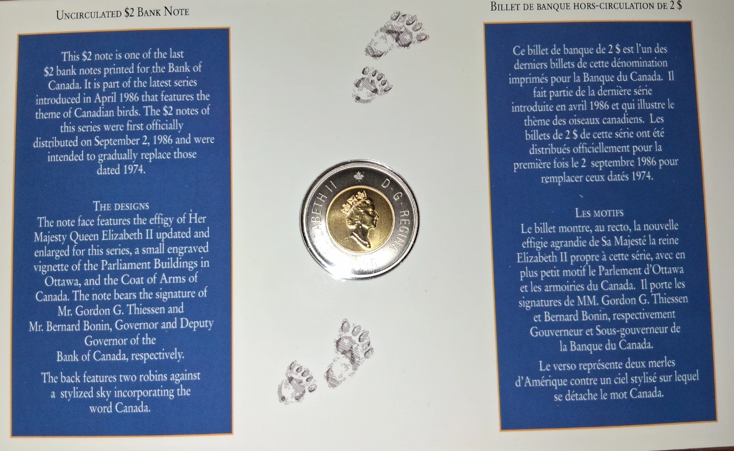 Canadian $2 Bill and Coin Set - photo 3